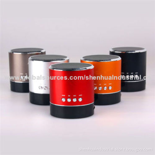 Portable laptop mini speaker with silicone sucker holder